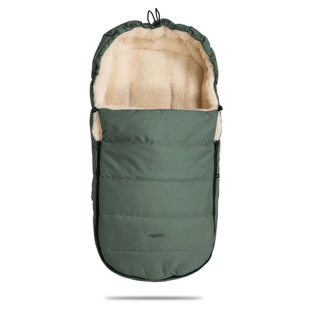 my junior ThermoWool 2in1 Fußsack Forest Haven