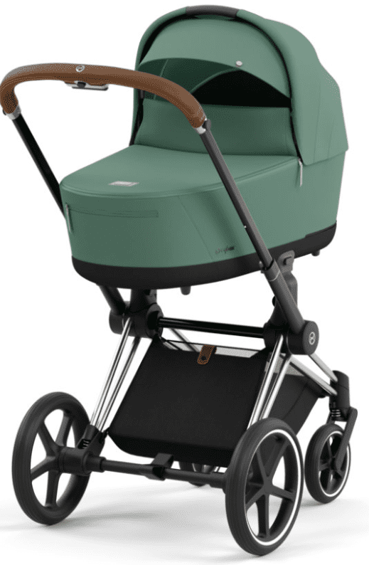 CYBEX PRIAM Kombikinderwagen chrome brown leaf green CYBEX PRIAM Kombikinderwagen chrome brown leaf green