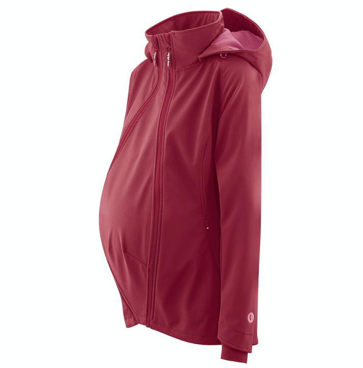 mamalila Softshell-Tragejacke Allrounder - beere L