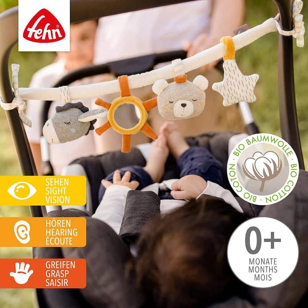 Fehn Kinderwagenkette Esel & Teddy Fehn Kinderwagenkette Esel & Teddy