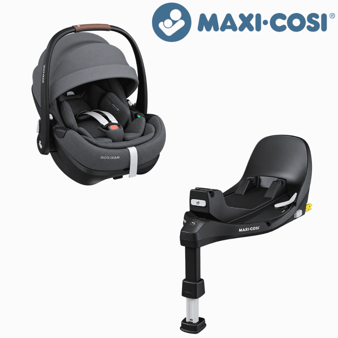 Maxi Cosi Pebble 360 Pro 2 Twillic Graphite inkl. FamilyFix 360 Pro