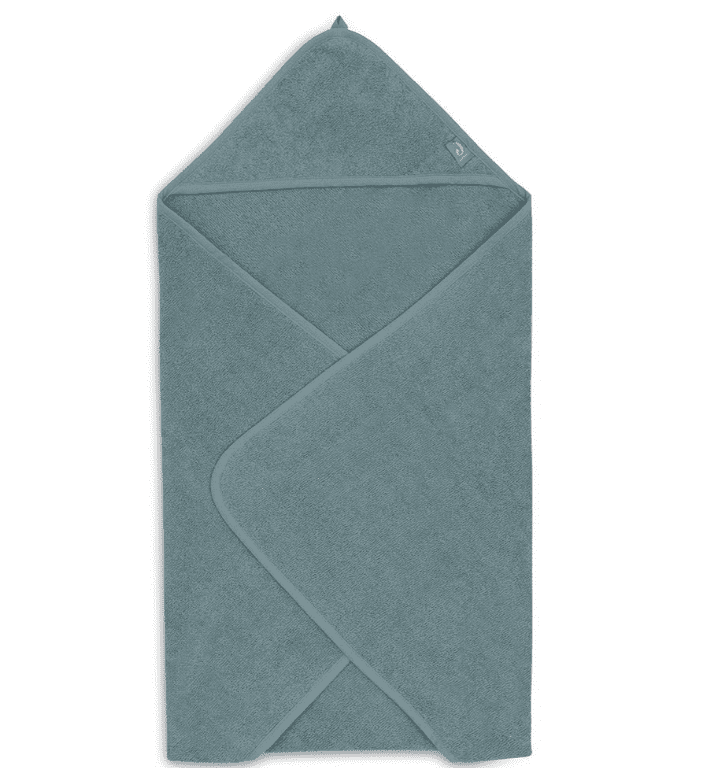 Jollein Kapuzenhandtuch Frottee 100x100 - Sea Green
