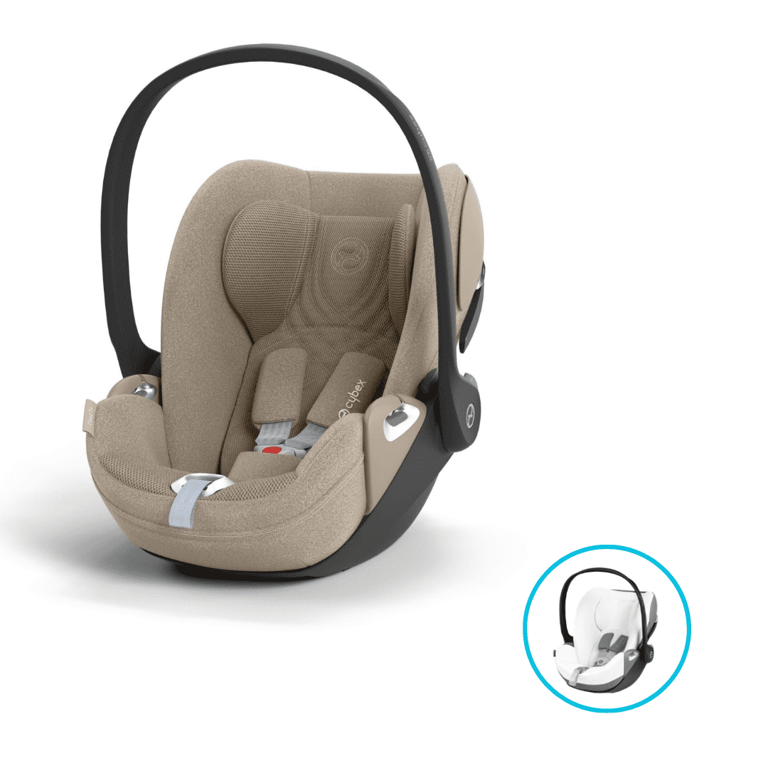 CYBEX Cloud T i-Size cozy beige Plus inkl. gratis Sommerbezug