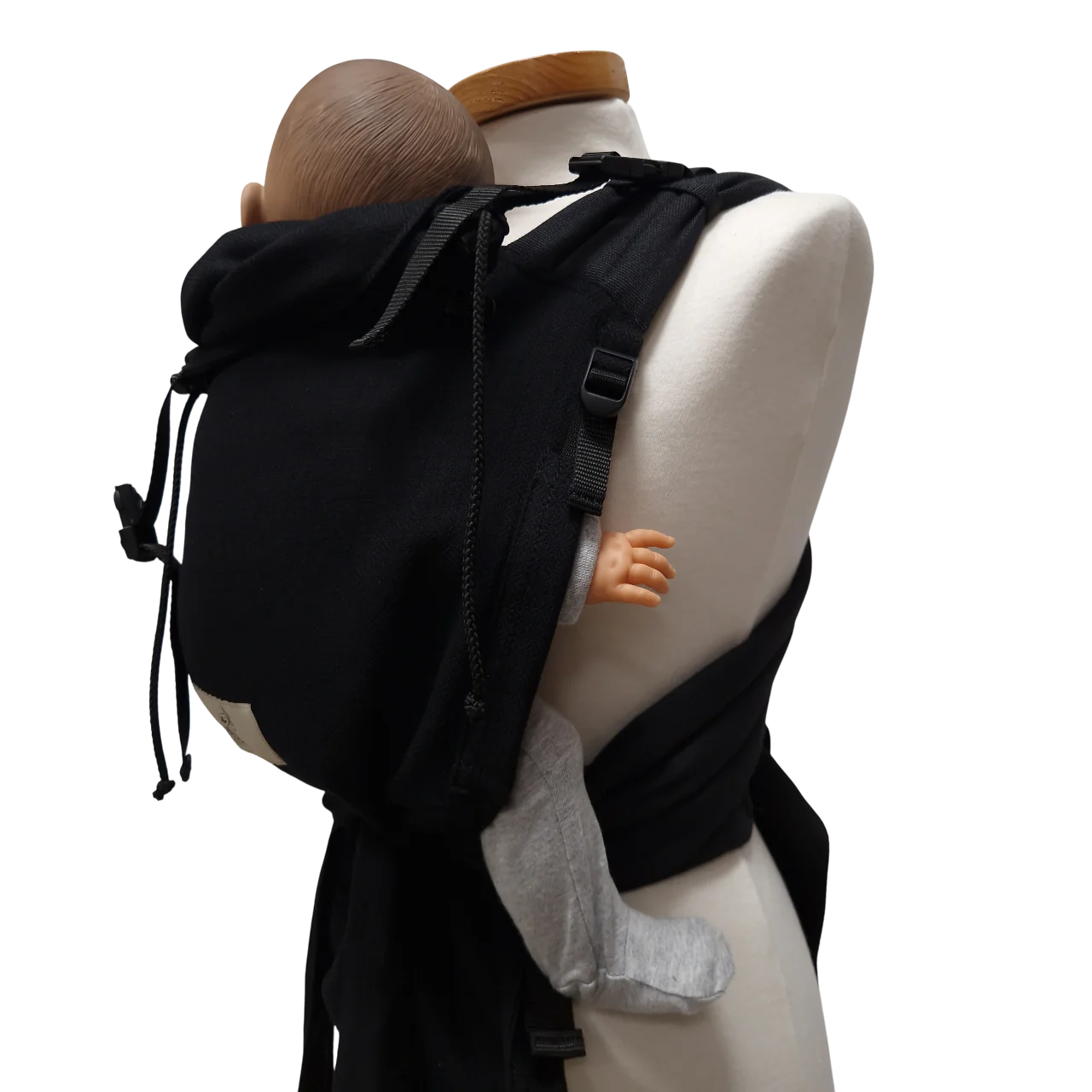 Storchenwiege Baby Carrier schwarz