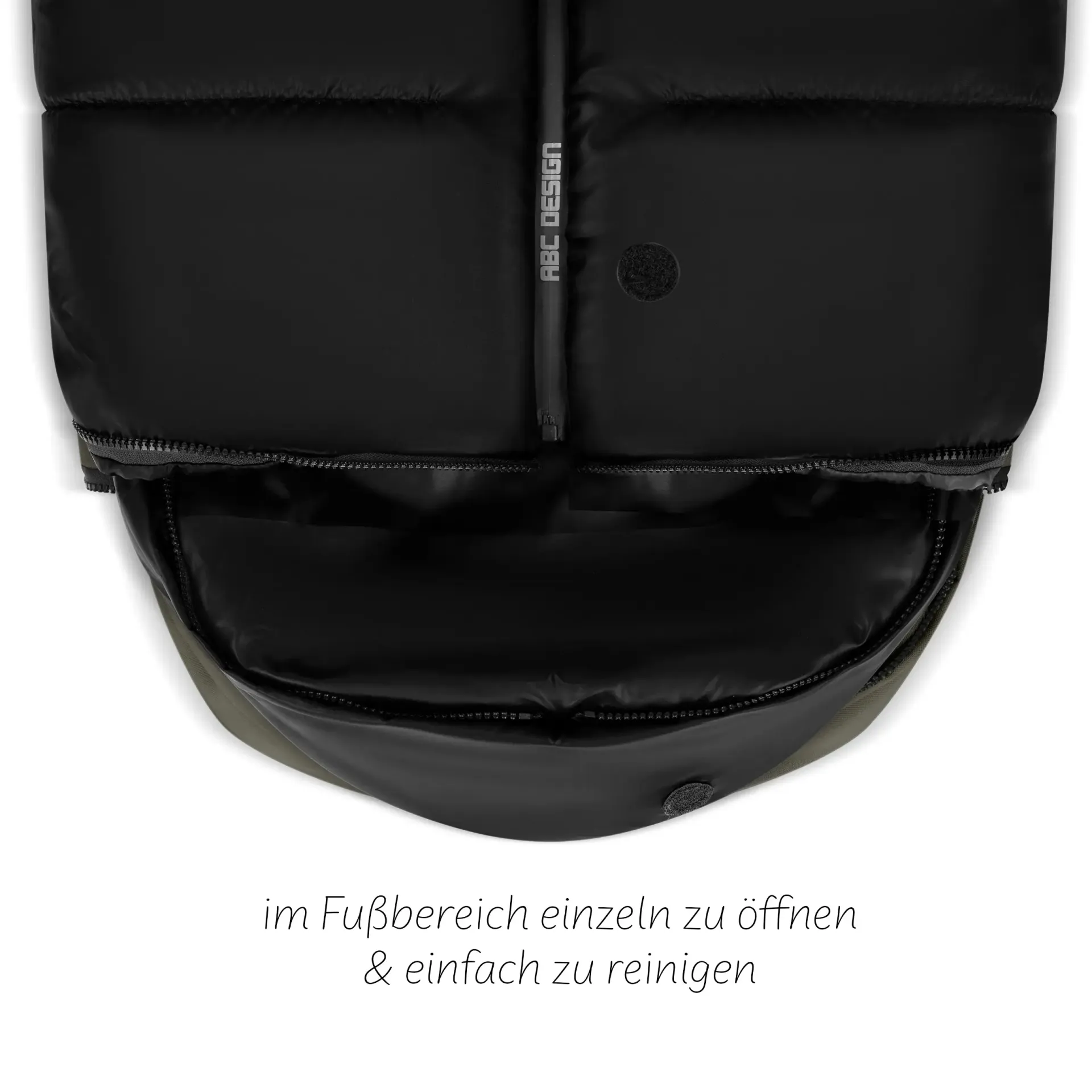 geöffneter fußbereich für einfache reinigung geöffneter fußbereich für einfache reinigung