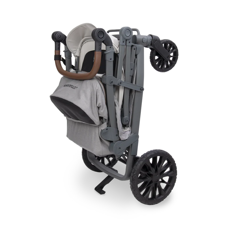 Wonderfold L2 Buggy-Wagen 2-Sitzer - Grau