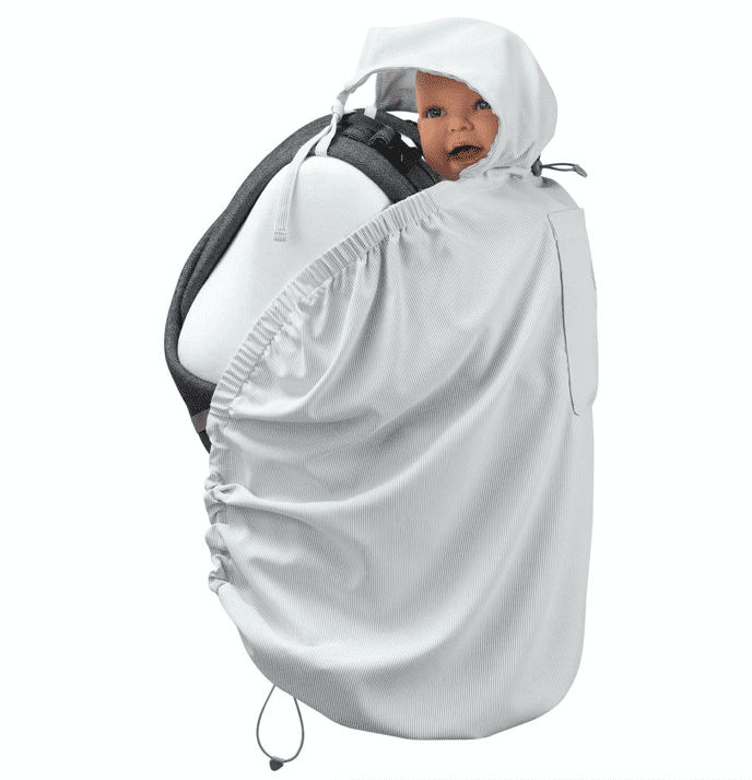 mamalila UV-Tragecover Shade - grau gestreift