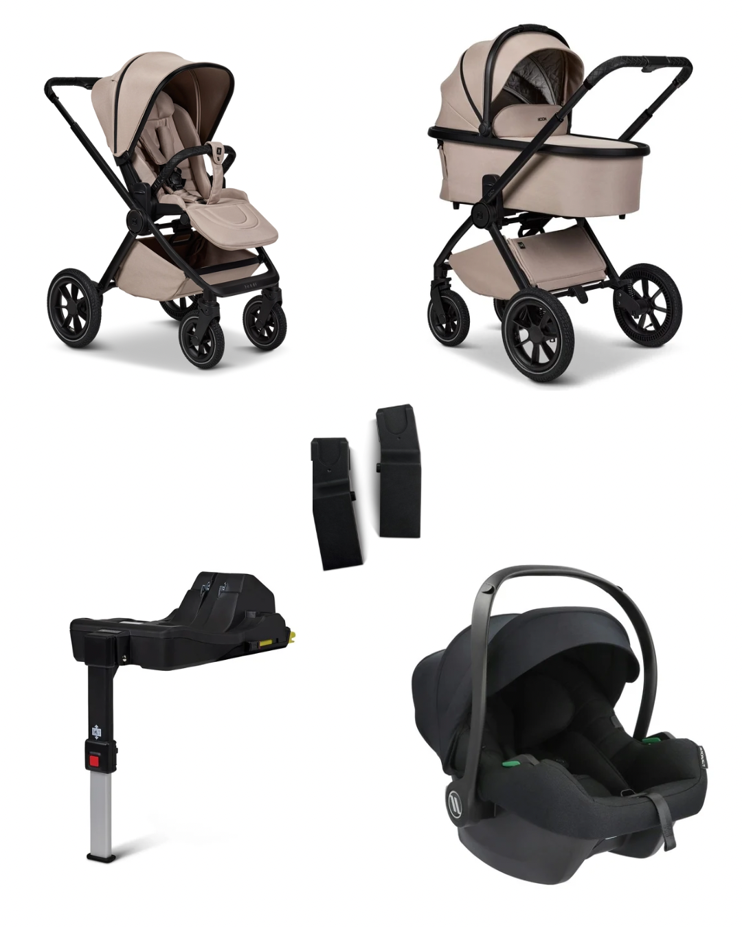 Moon GIO+ 2025 Sand 4in1 Set mit Cosmo 2.0, Moon BASE & GIO+ Adapter 2025