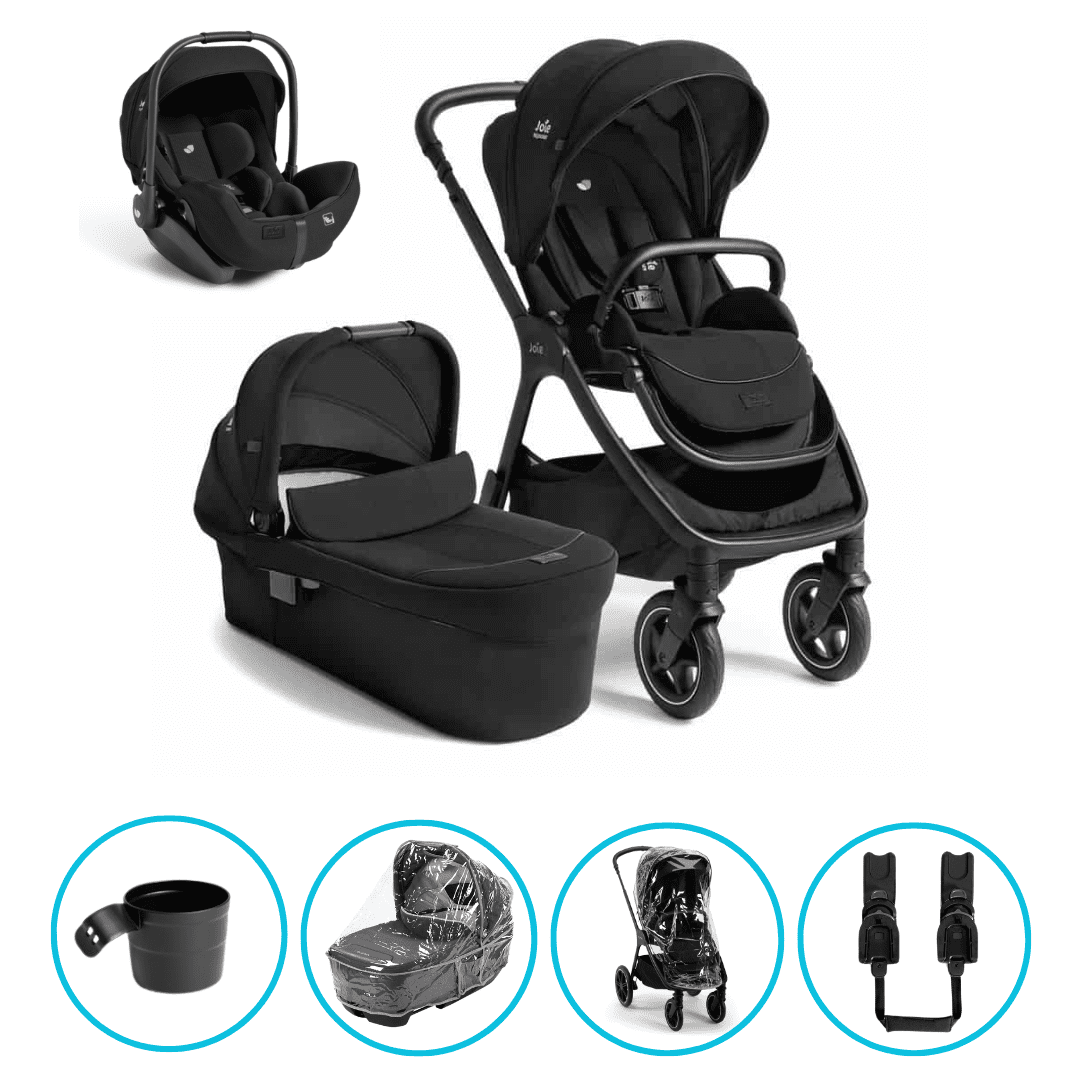 Joie Signature Finiti 7in1 Kinderwagen Set inkl. i-Level Pro Eclipse