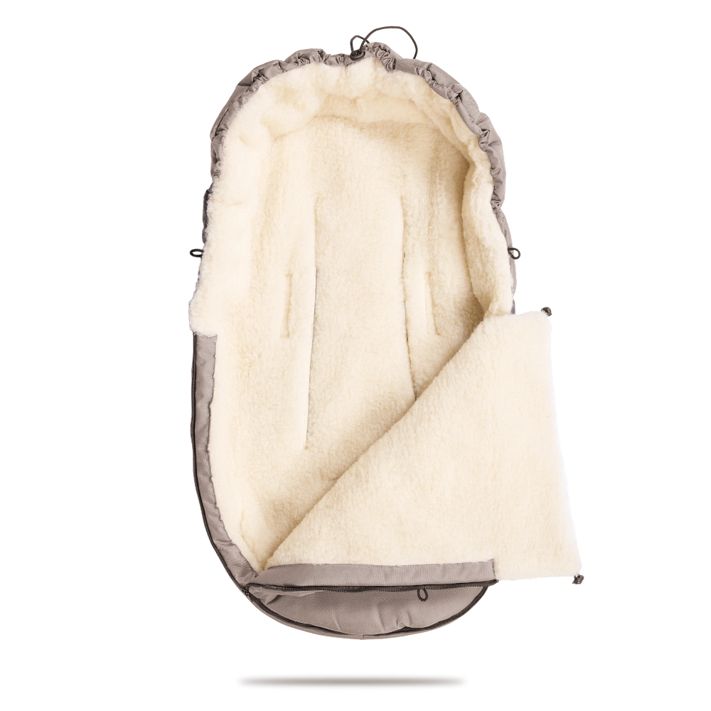 my junior ThermoWool 2in1 Fußsack Naptime Latte