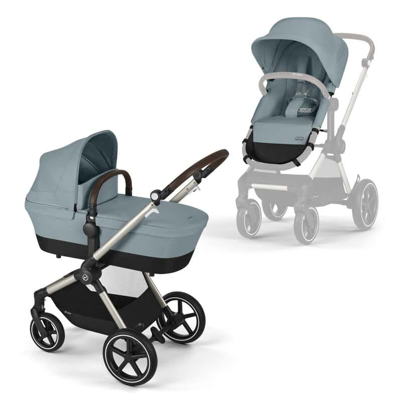 CYBEX Eos Lux Taupe/Stormy Blue