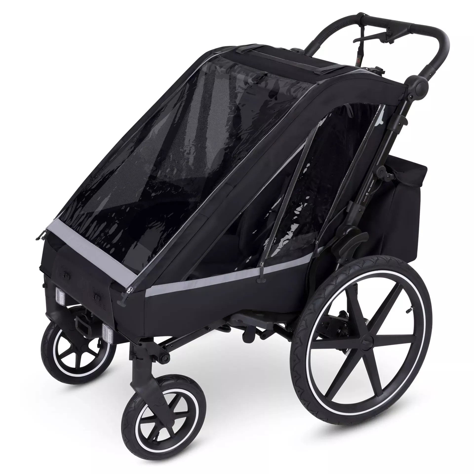 schwarzer fahrradanhänger schwarzer fahrradanhänger