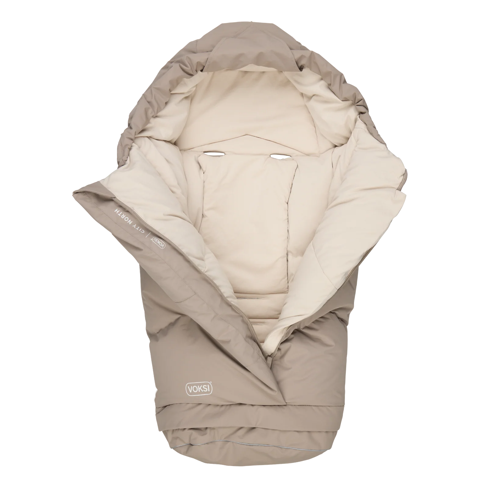 VOKSI City North Schlafsack Clay