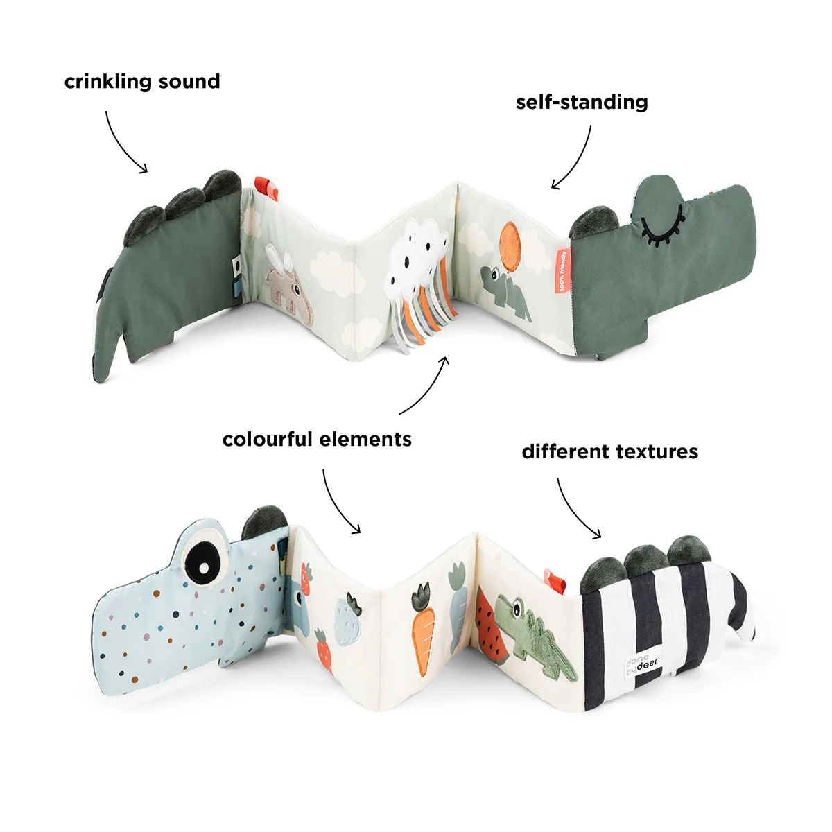 Done by Deer Faltbuch Croco Done by Deer Faltbuch Croco