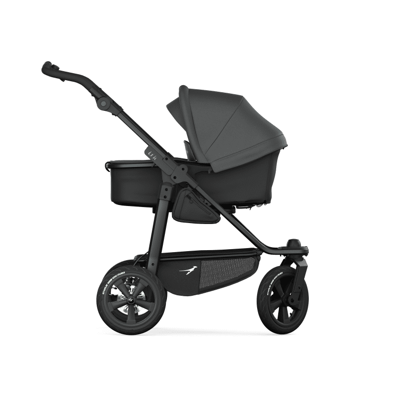 TFK Mono 3 Kombikinderwagen Luftkammer-Radset Grau 