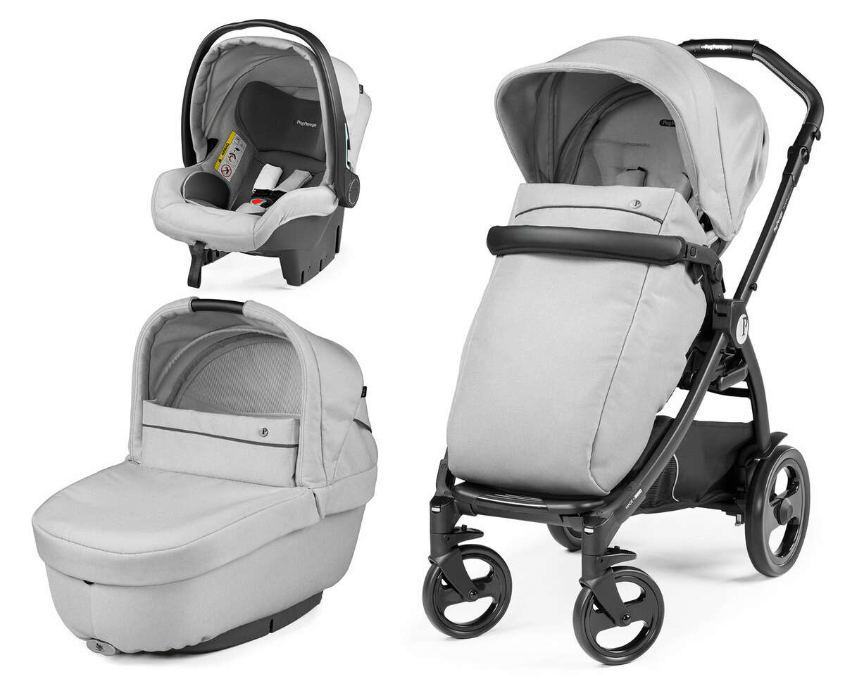 Peg Perego Kinderwagenset Book Smart (Inkl. Babyschale) Vapor Peg Perego Kinderwagenset Book Smart (Inkl. Babyschale) Vapor