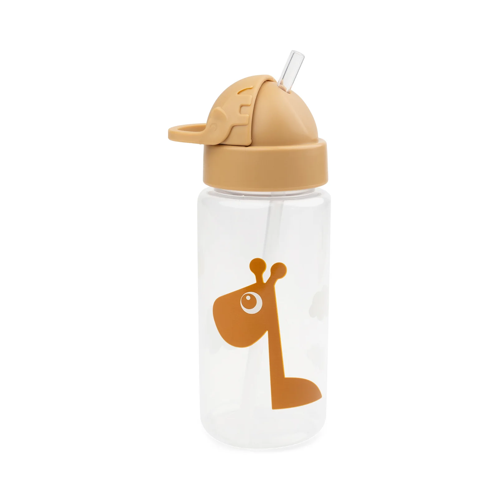 Done by Deer - Trinkflasche mit Strohhalm Raffi Mustard Done by Deer - Trinkflasche mit Strohhalm Raffi Mustard