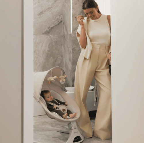 Kinderkraft Babywippe TULSY beige Kinderkraft Babywippe TULSY beige