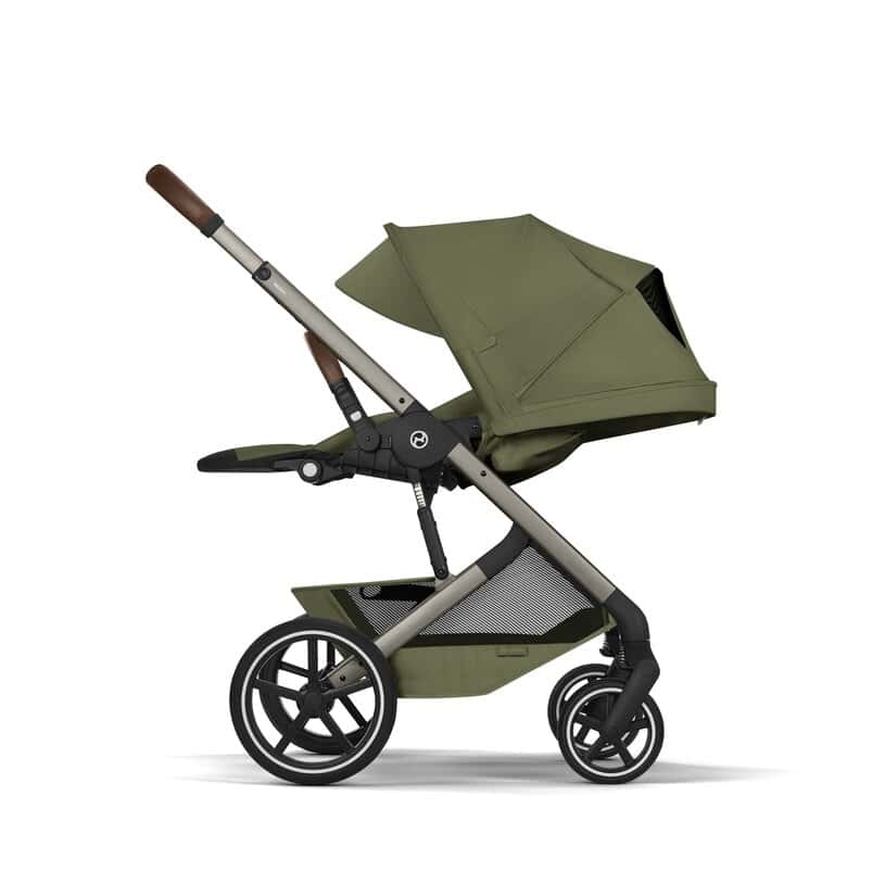 CYBEX Balios S Lux mit faltbarer Wanne - Moss Green