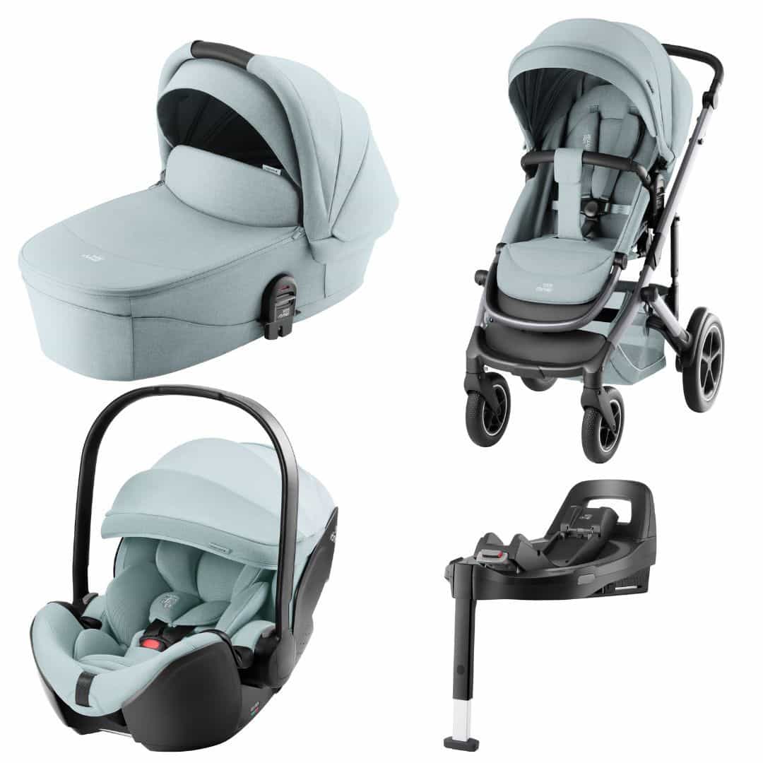 Britax Römer Smile 5Z 4in1 Kinderwagen - Comfort Plus Set Harbor Blue
