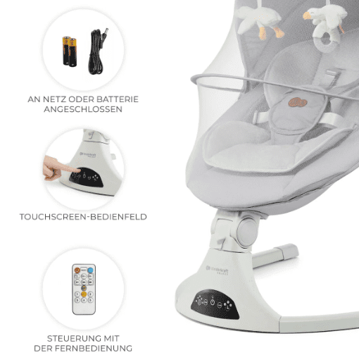 Kinderkraft Babywippe TULSY grau Kinderkraft Babywippe TULSY grau