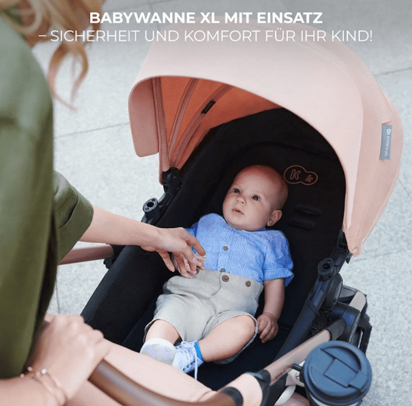 Kinderkraft 4in1 Kombikinderwagen MOOV 2 beige Kinderkraft 4in1 Kombikinderwagen MOOV 2 beige