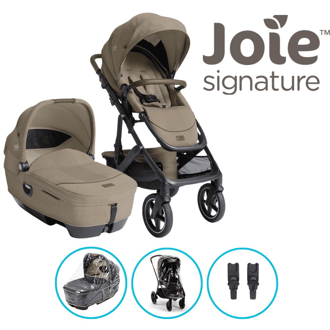 Joie Signature Vinca 5in1 Kinderwagen-Set inkl. Calmi R129 Sandstone