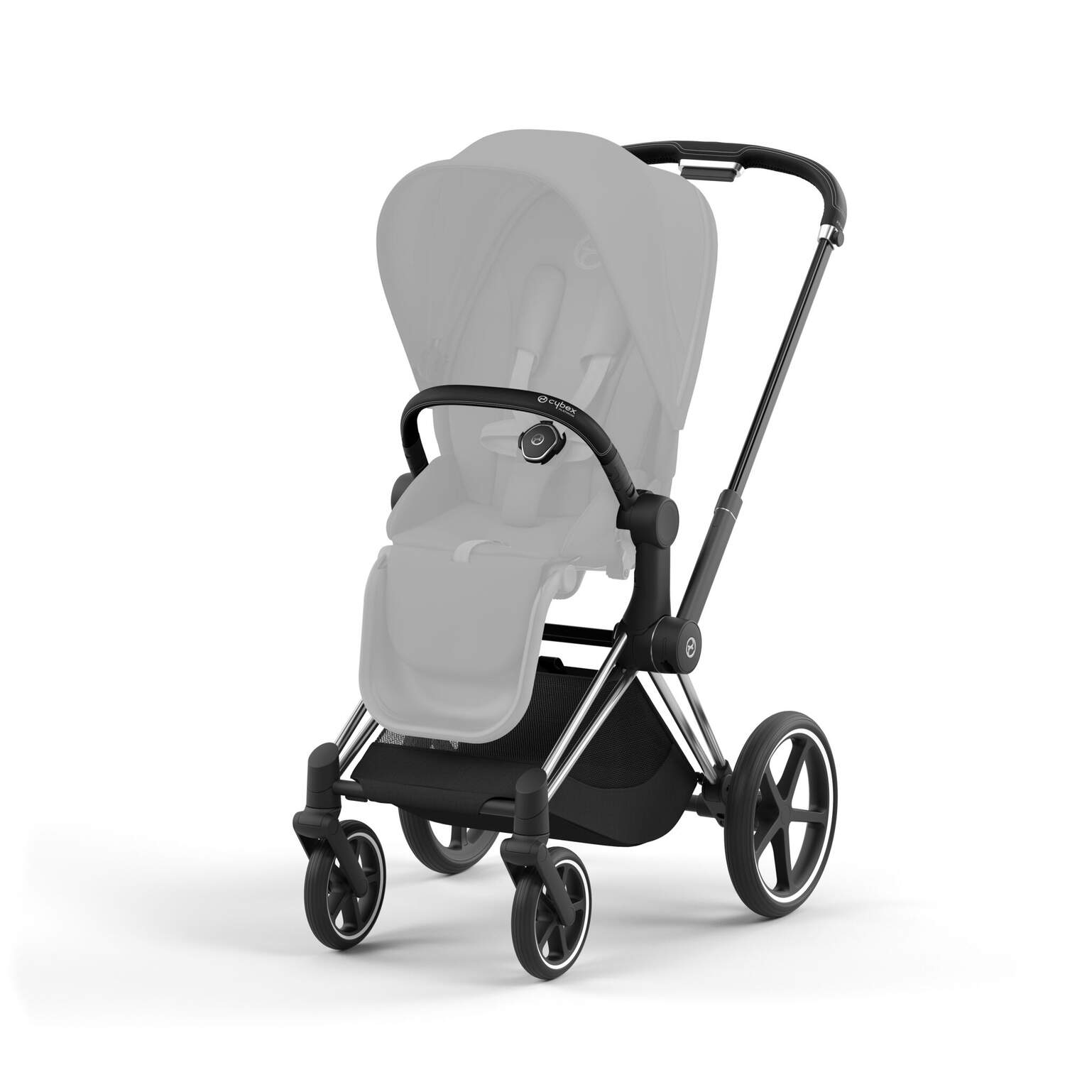 CYBEX PRIAM Rahmen inkl. Sportsitz Chrome Schwarz CYBEX PRIAM Rahmen inkl. Sportsitz Chrome Schwarz