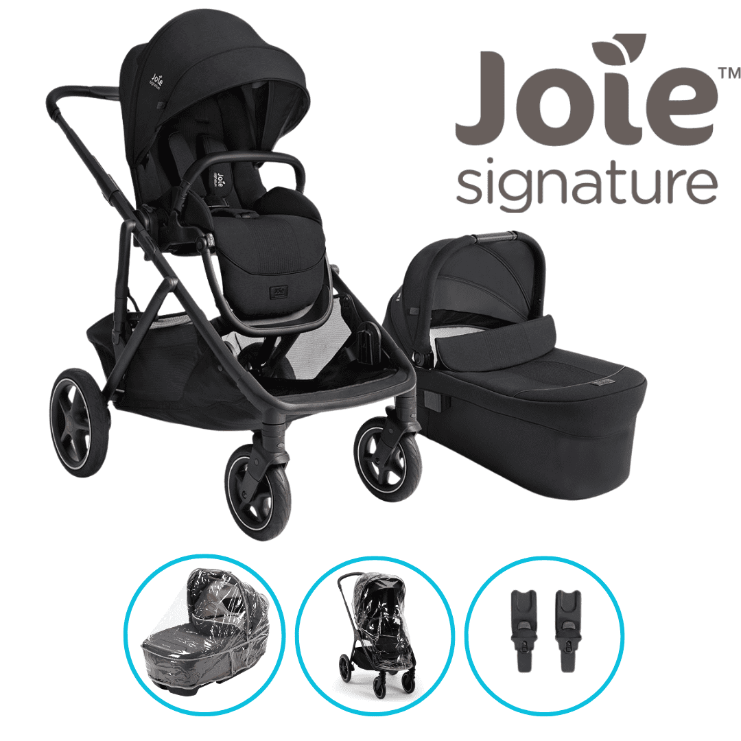 Joie Signature 6in1 Kombikinderwagen-Set Versiti inkl. Ramble XL und Einkaufskorb Eclipse