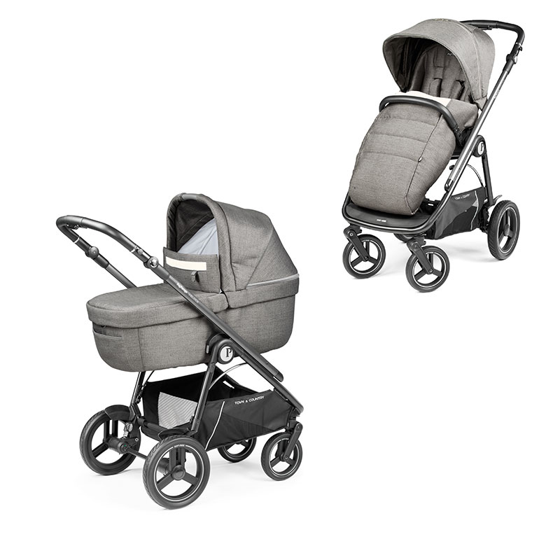 Peg Perego Veloce Kombikinderwagen inkl. Culla Grande Babywanne –