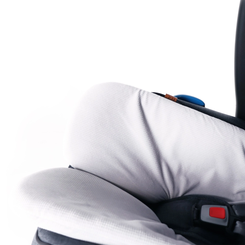 my junior Sitzauflage Babyschale Grey Velvet