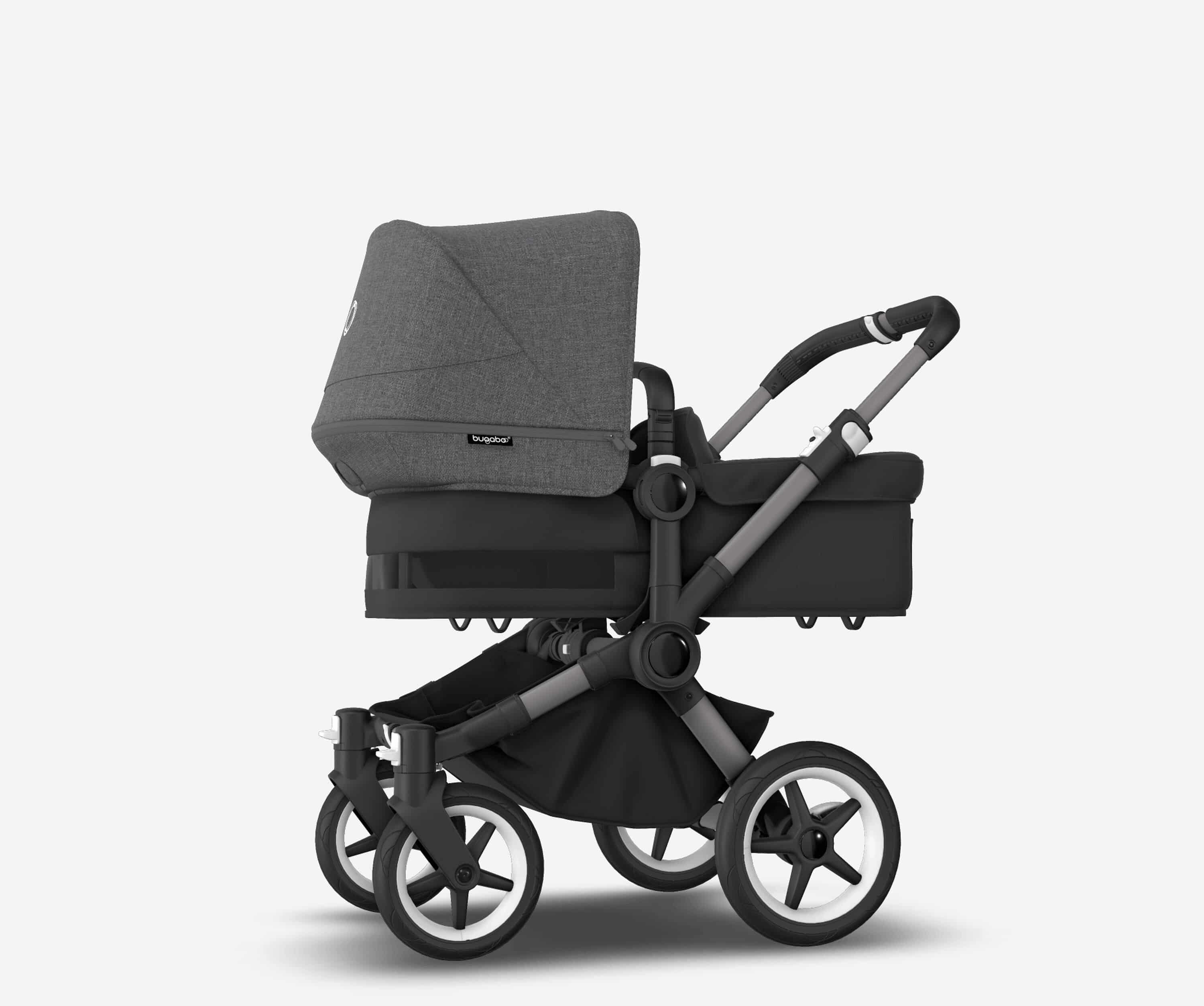 Bugaboo Donkey5 Mono komplett graphite/ mitternachtsschwarz