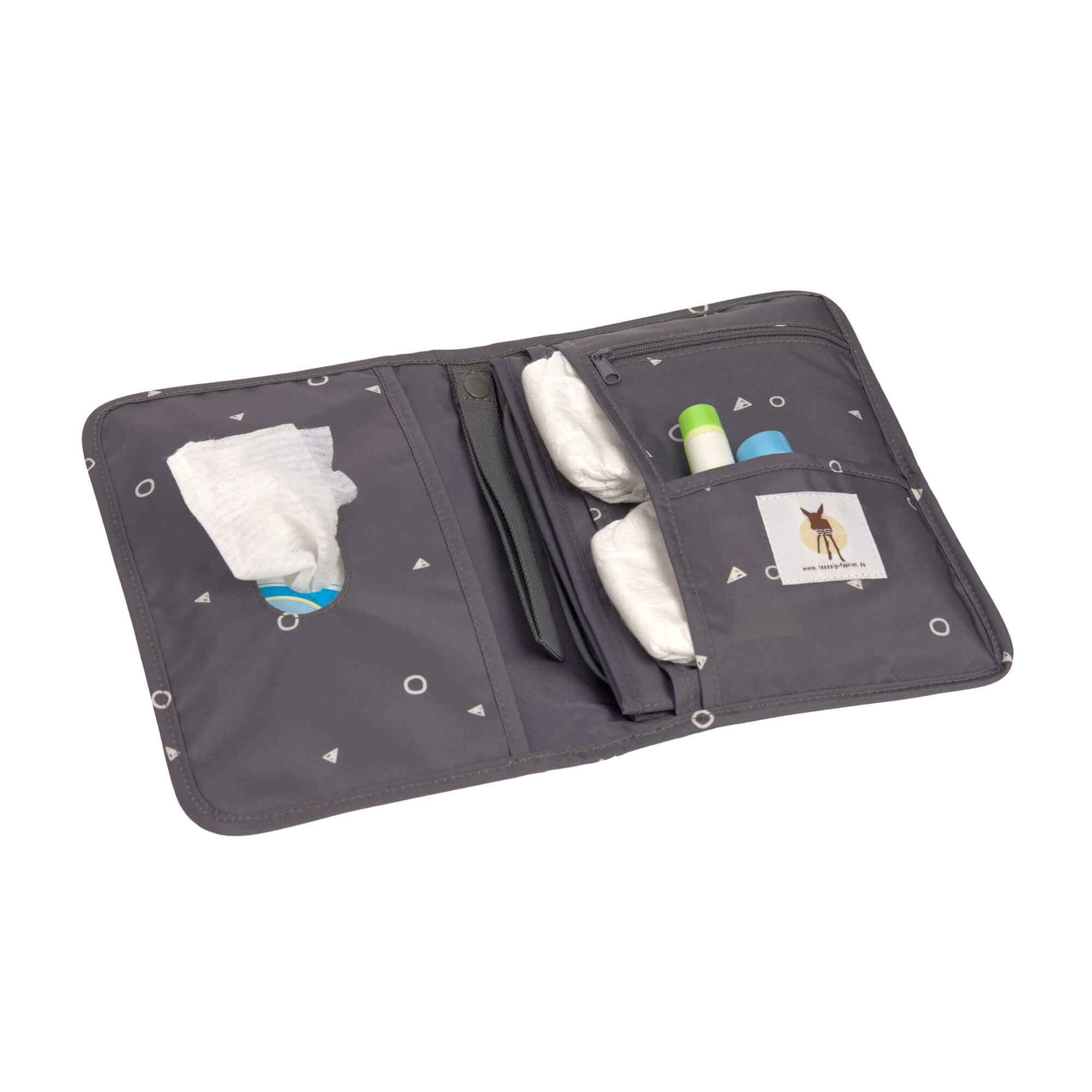 Lässig Changing Pouch Windeltasche Anthracite Lässig Changing Pouch Windeltasche Anthracite