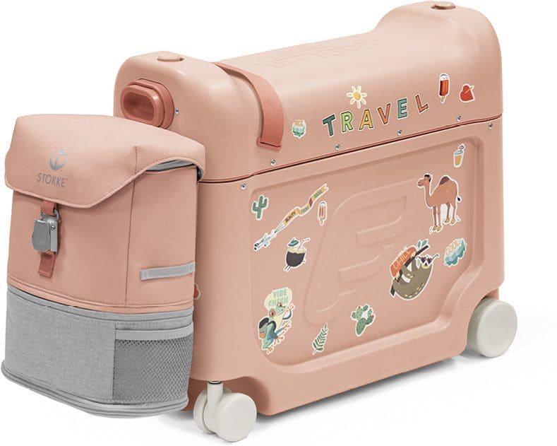 Stokke Jetkids by Stokke Travel Bundle coral pink Stokke Jetkids by Stokke Travel Bundle coral pink