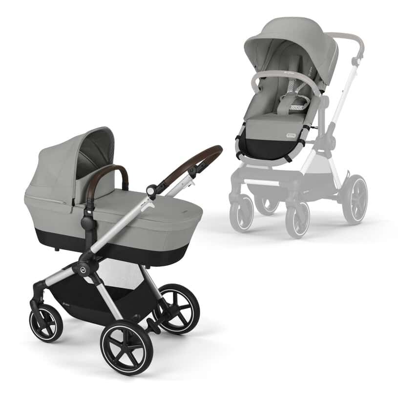 CYBEX Eos Lux Silver/Stone Grey