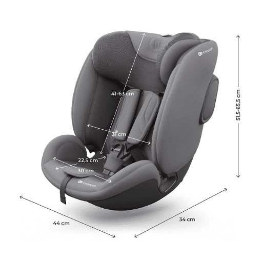 Kinderkraft 3in1 Autositz-Set ENDURA SAFE Grau Kinderkraft 3in1 Autositz-Set ENDURA SAFE Grau