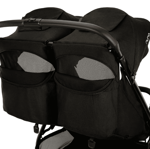 Nuna trvl dubl Geschwister Buggy Caviar