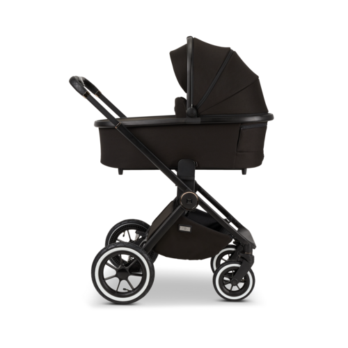 Moon GIO+ Kombikinderwagen Black Set 3in1 inkl. Cybex Cloud T i-Size mirage grey Babyschale