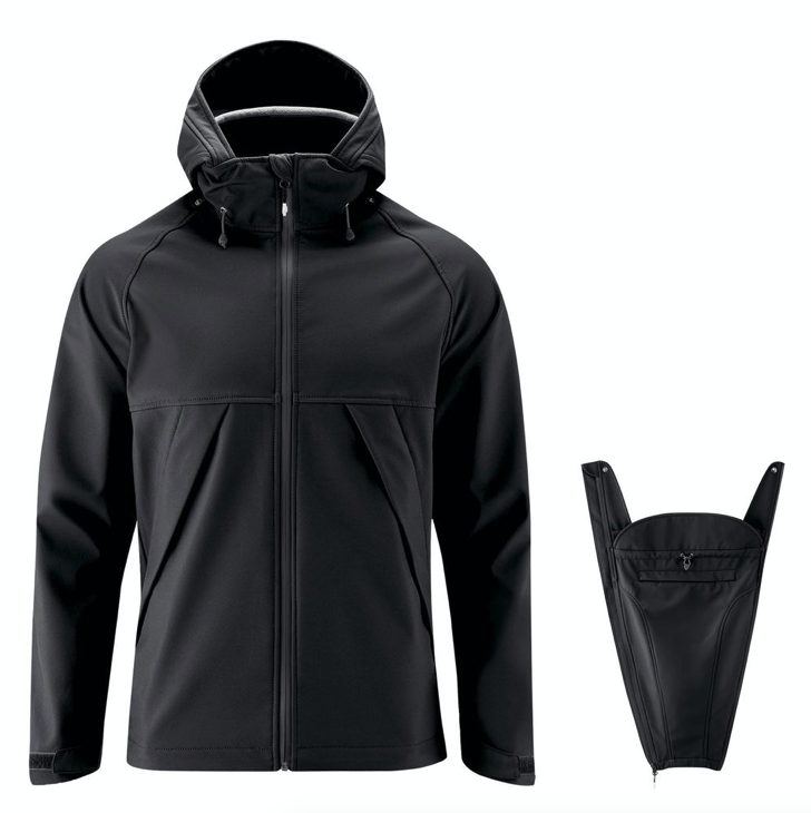 mamalila Softshell-Tragejacke Allrounder FÜR MÄNNER – schwarz S – Die Mamalila Tragejacke für Männer schwarz S ist wasserfest, winddicht & atmungsaktiv. Perfekt zum Babytragen bei jedem Wetter. Inkl. Babyeinsatz & Regendach. Jetzt bei babybrands.de entdecken!