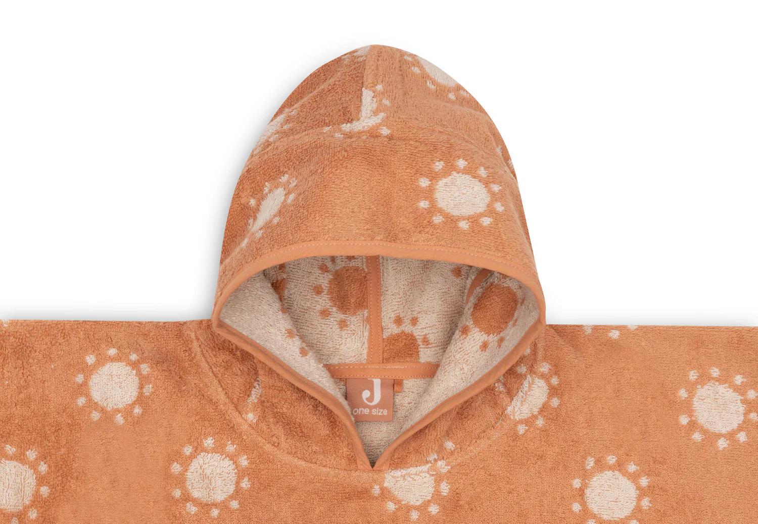 Jollein Badeponcho Jacquard - Light Terra