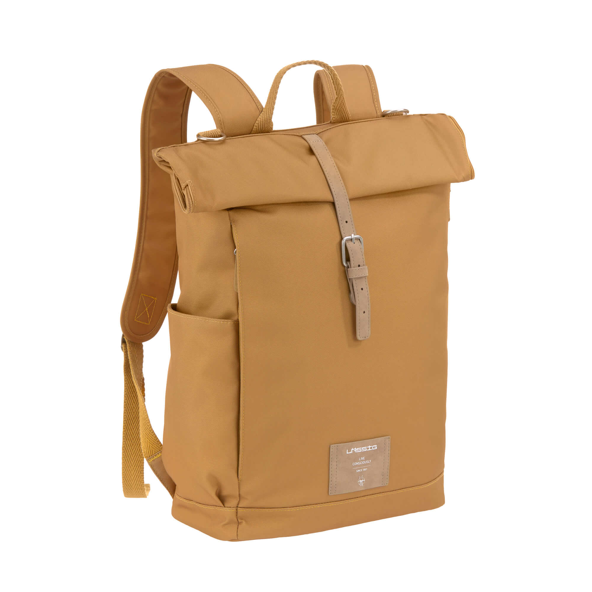 Lässig Wickelrucksack - Rolltop Backpack