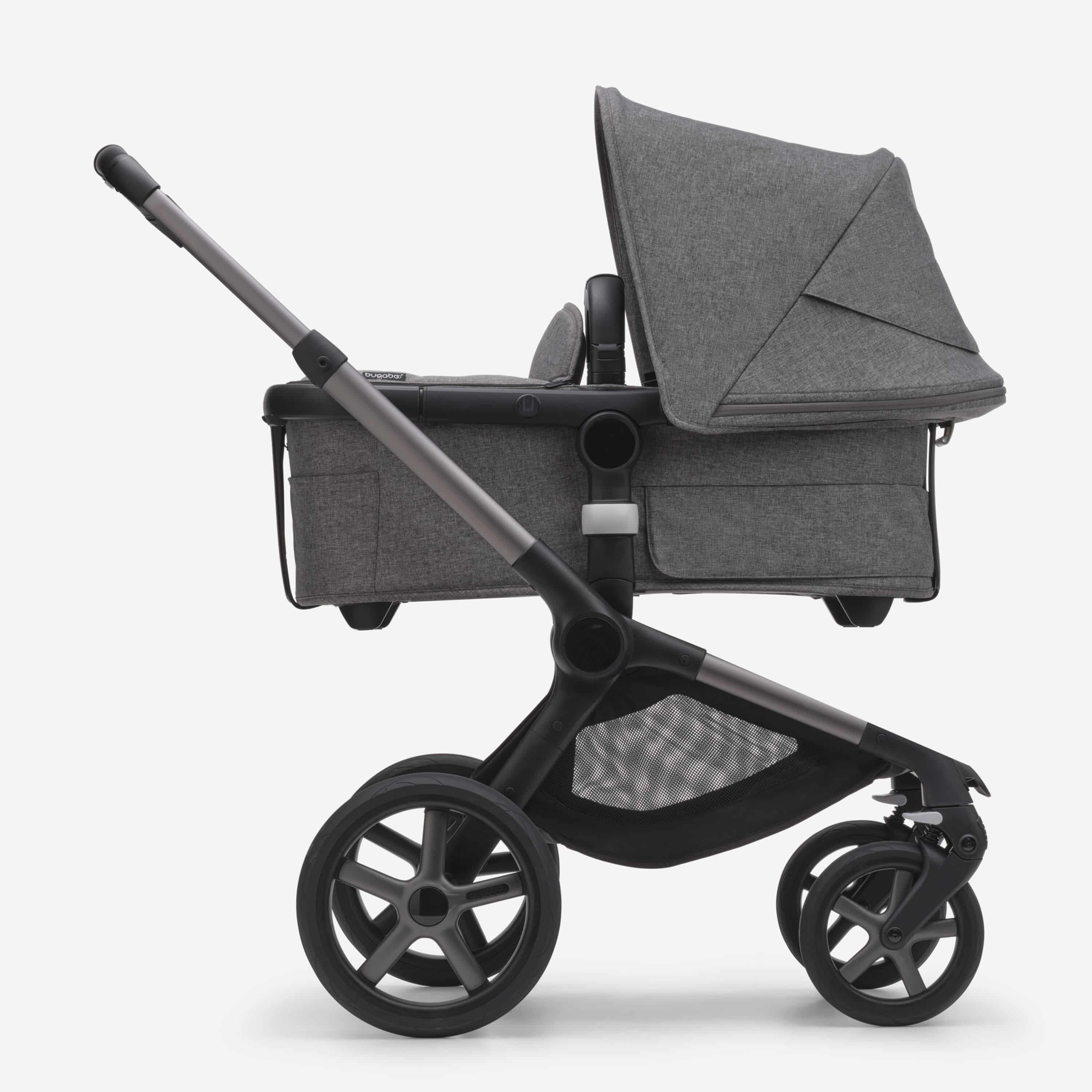 Bugaboo Fox5 Kombikinderwagen graphit/ grau meliert Bugaboo Fox5 Kombikinderwagen graphit/ grau meliert