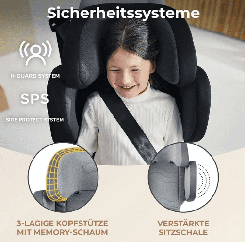 Kinderkraft Autositz XPAND 2 i-Size grau Kinderkraft Autositz XPAND 2 i-Size grau