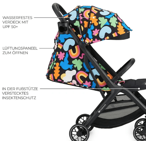Kinderkraft Buggy NUBI 2 happy shapes