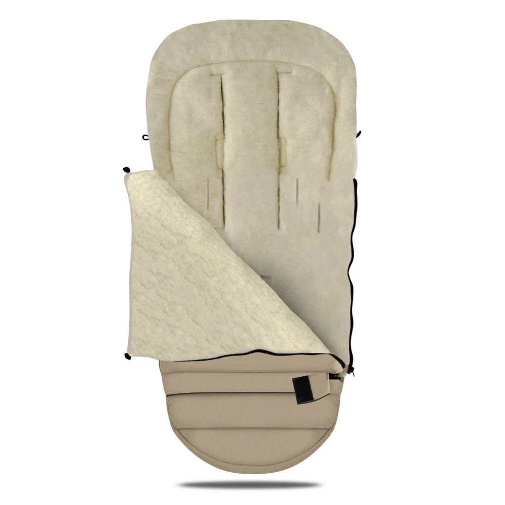 my junior ThermoWool 3in1 Fußsack Naptime Latte