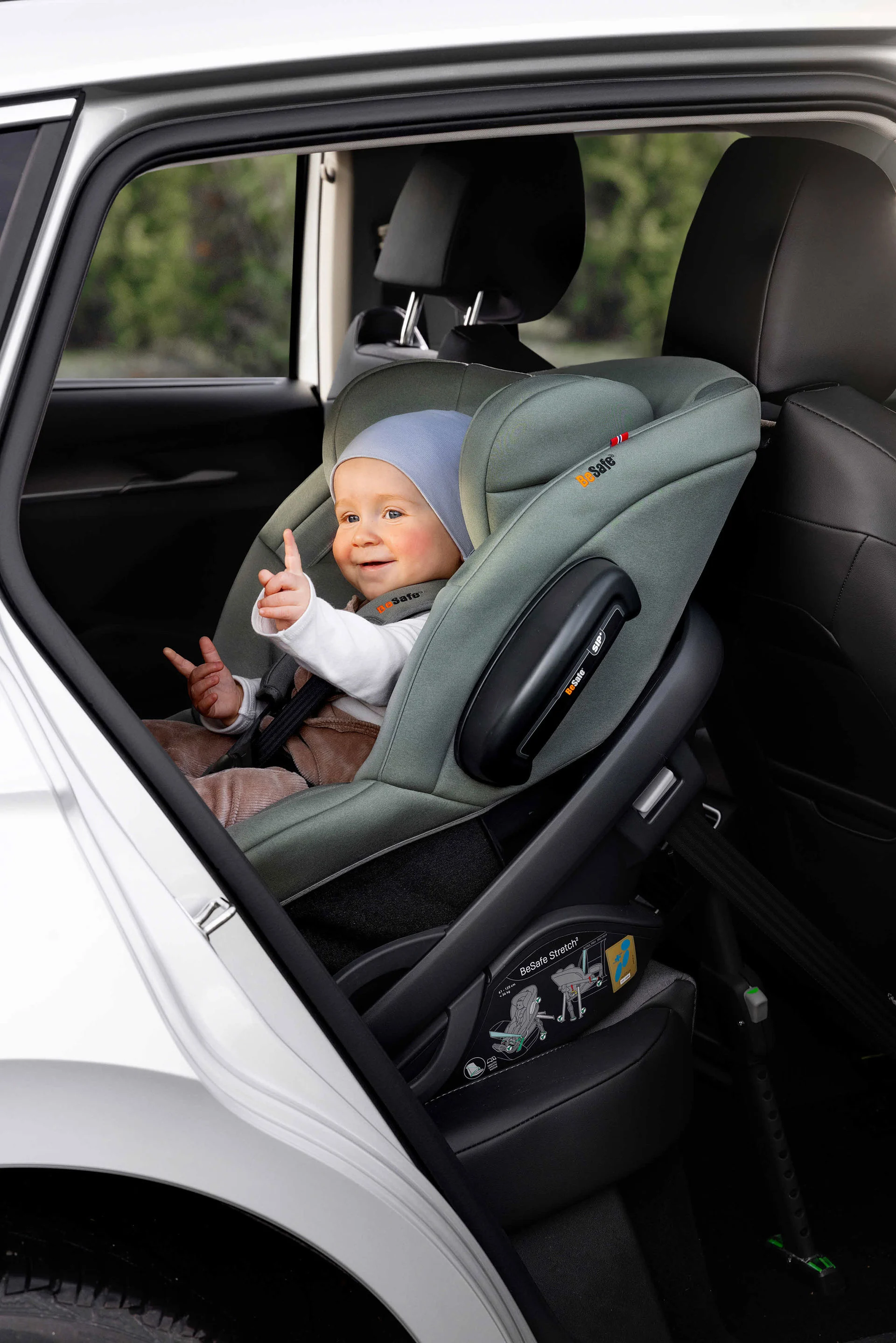 BeSafe Stretch 2 - Dark Grey Mélange