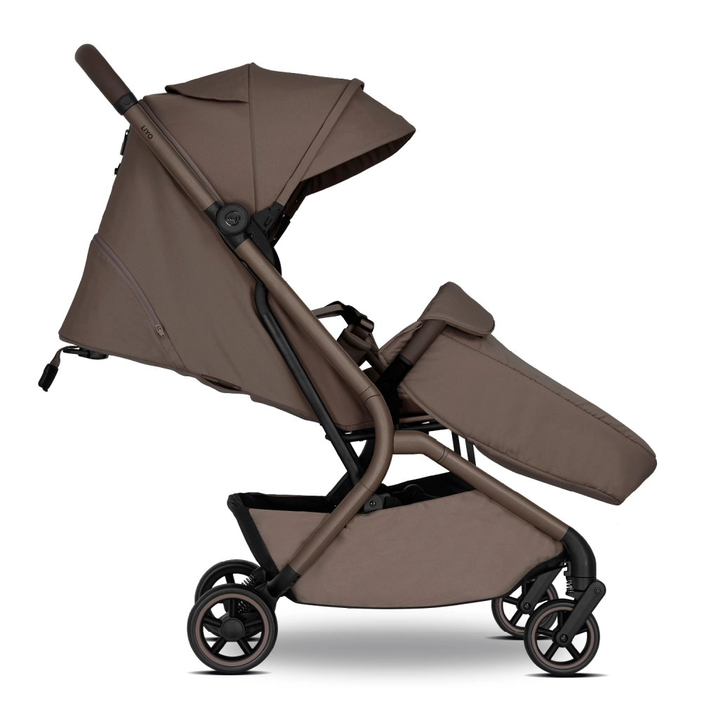 my junior LIYO Fußabdeckung Mocca Brown
