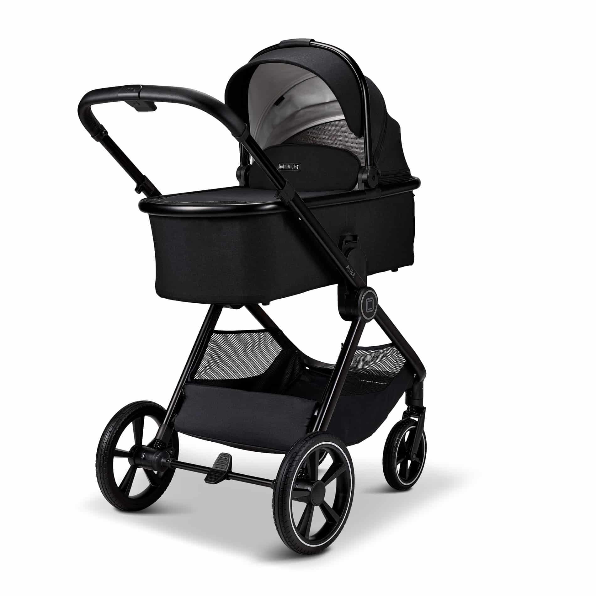 Moon AURA Kombikinderwagen Onyx 3in1 Set inkl. Babyschale Moon AURA Kombikinderwagen Onyx 3in1 Set inkl. Babyschale