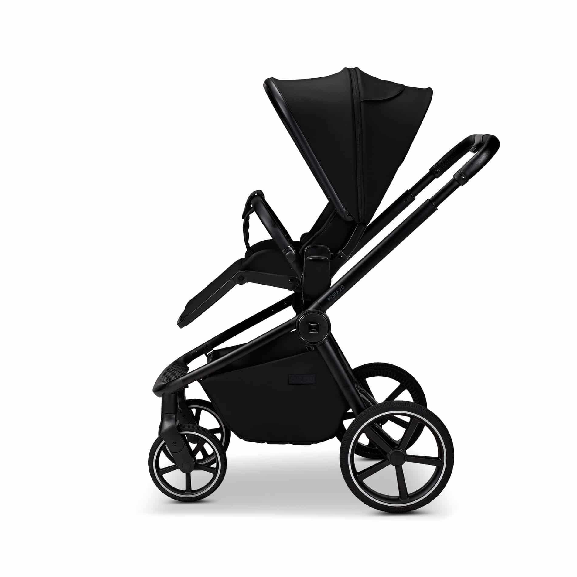 Moon RESEA 2.0 Kombikinderwagen onyx 3in1 Set inkl. Babyschale 