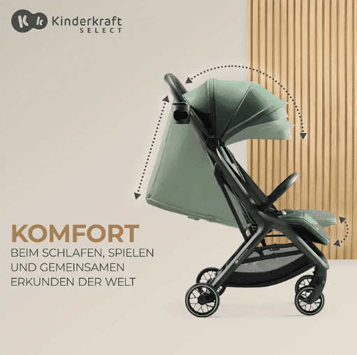 Kinderkraft Buggy NUBI 2 Grün Kinderkraft Buggy NUBI 2 Grün